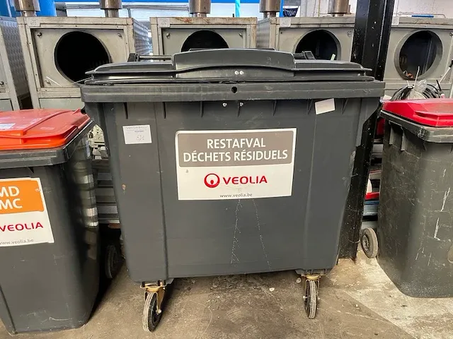 Afvalcontainer 770 l - afbeelding 1 van  2