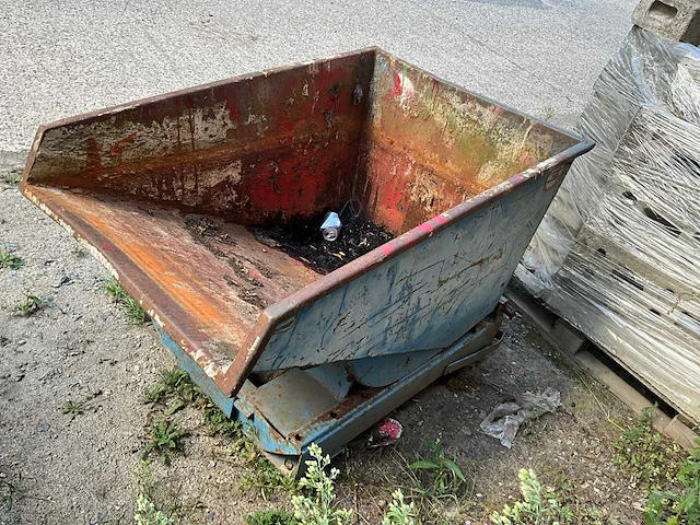 Afvalcontainer met kipfunctie - afbeelding 4 van  4