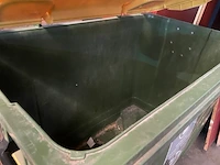 Afvalcontainer op wielen met inhoud - afbeelding 5 van  6