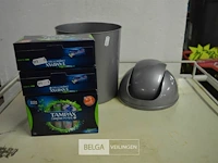 Afvalemmertje & 4 dozen tampax - afbeelding 1 van  2