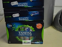 Afvalemmertje & 4 dozen tampax - afbeelding 2 van  2