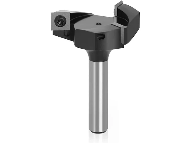 Afvlakfrees met 6 hardmetalen draaiplaten (12 mm) - afbeelding 1 van  1