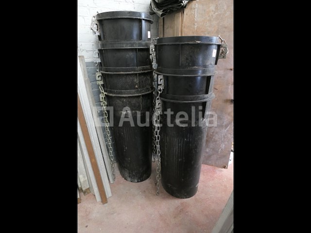 Afvoergoten op de bouwplaats - afbeelding 2 van  6