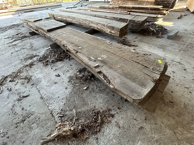 Afzelia + eik - lengtes tot +/- 7200mm - afbeelding 1 van  6