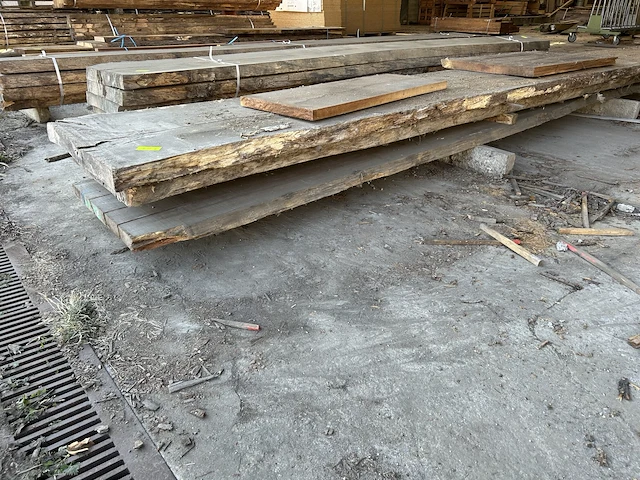 Afzelia + eik - lengtes tot +/- 7200mm - afbeelding 4 van  6