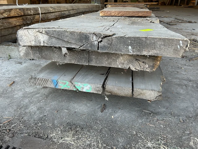 Afzelia + eik - lengtes tot +/- 7200mm - afbeelding 6 van  6
