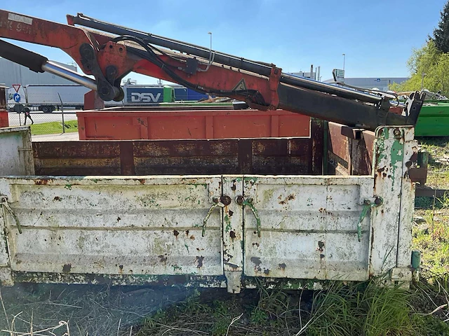 Afzet afvalcontainer met palfinger pk9001 laadkraan - afbeelding 15 van  26