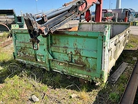 Afzet afvalcontainer met palfinger pk9001 laadkraan - afbeelding 26 van  26
