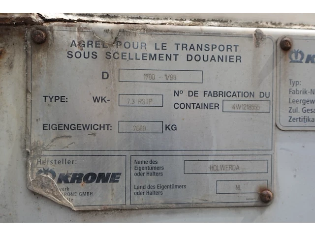Afzetcontainer krone + inhoud - afbeelding 5 van  7