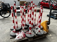 Afzetpalen met ketting - afbeelding 3 van  3