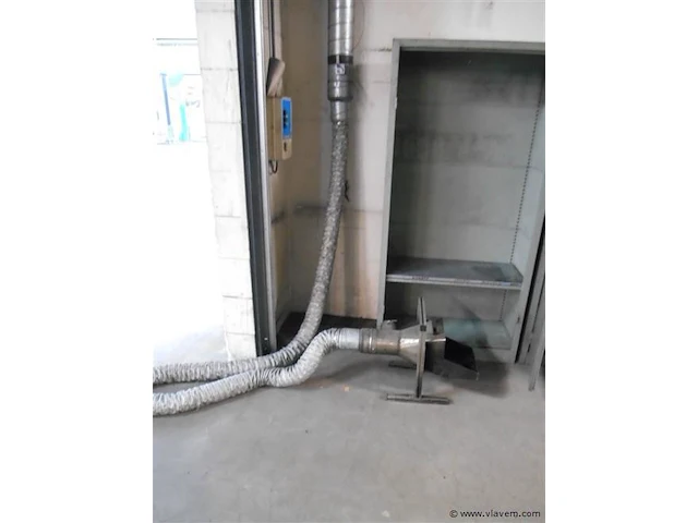Afzuig installatie 2 zuigmonden incl motor - afbeelding 1 van  3