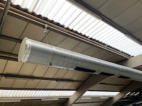 Afzuigbuis voor dampen met ventilator