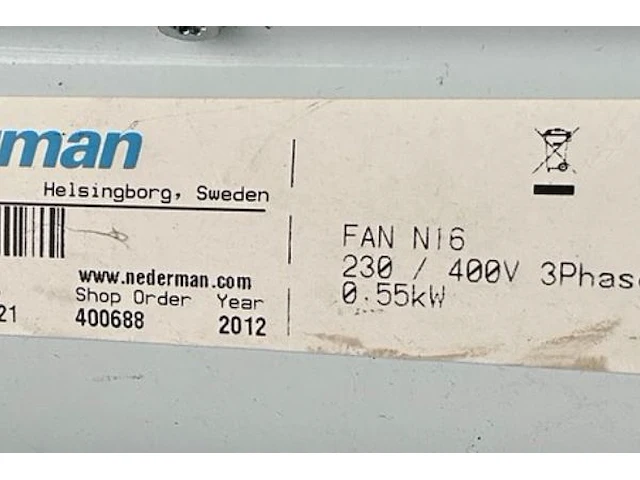 Afzuiging toestel nederman - afbeelding 7 van  8