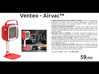 Afzuigkap om geurtjes te elimineren venteo - afbeelding 1 van  1