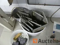 Afzuigkap roestvrij staal dubbele rij rubbens - afbeelding 6 van  7