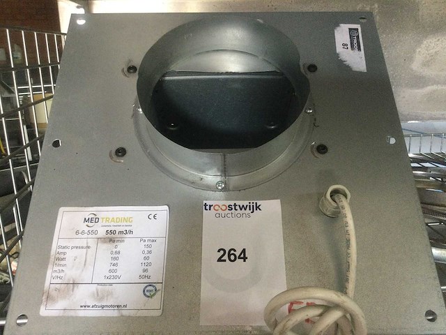 Afzuigmotor dampkap - afbeelding 1 van  3