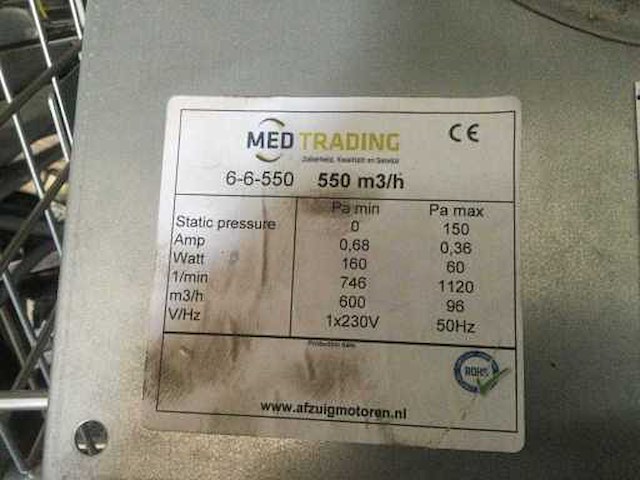 Afzuigmotor dampkap - afbeelding 2 van  3