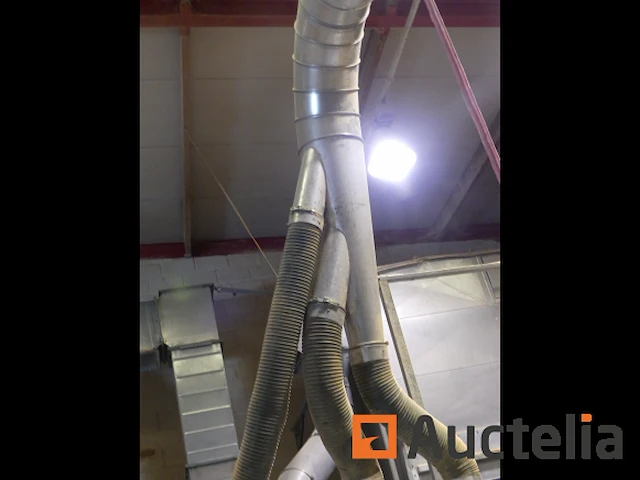 Afzuigsysteem met schuko buizen - afbeelding 3 van  18