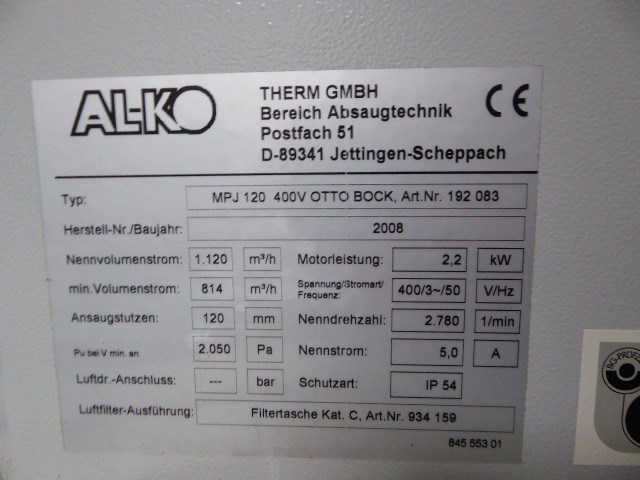 Afzuigunit alko - afbeelding 3 van  3