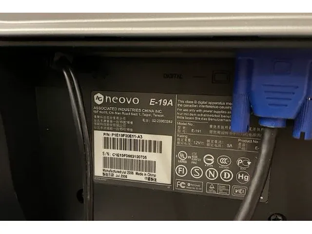 Ag neovo pc scherm - afbeelding 2 van  4