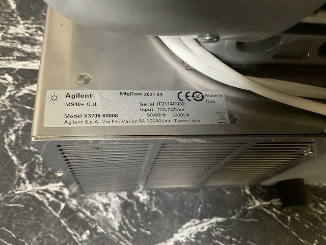 Agilent ms40+ c.u. vacuümpomp - afbeelding 4 van  8