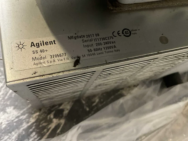 Agilent ss40+ vacuümpomp - afbeelding 6 van  6
