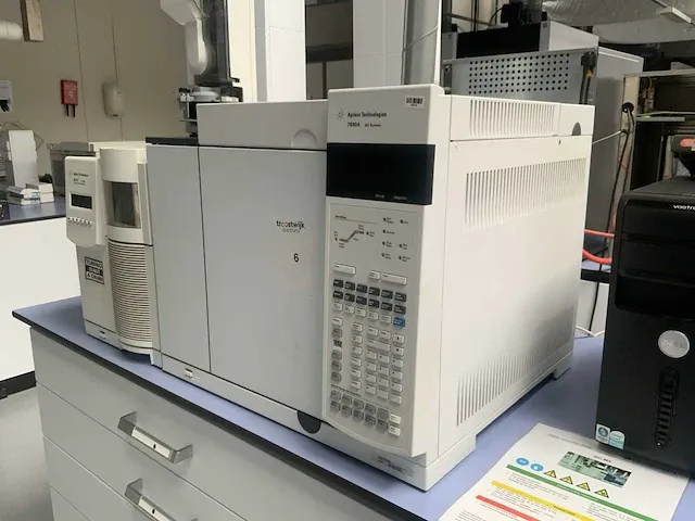 Agilent technologies 7890a gas chromatograaf - afbeelding 3 van  9