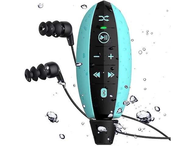 Agptek ipx8 waterdichte bluetooth mp3-speler - afbeelding 1 van  6