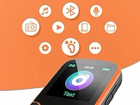 Agptek mp3 player 64gb naranja - afbeelding 2 van  3