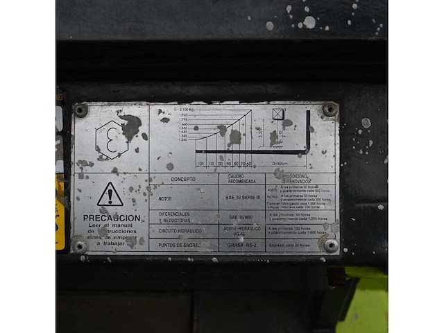 Agrimac - 2003 - th210 - ruw terrein heftruck - afbeelding 8 van  18