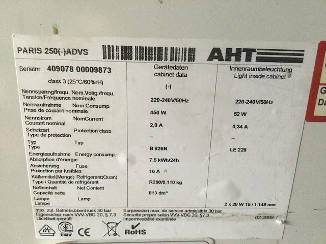 Aht - paris 250 advs - vrieseiland - afbeelding 4 van  4
