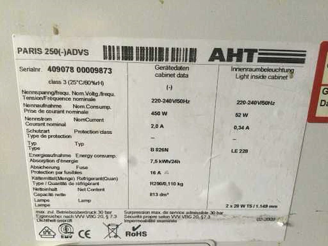 Aht - paris 250 advs - vrieseiland - afbeelding 4 van  4