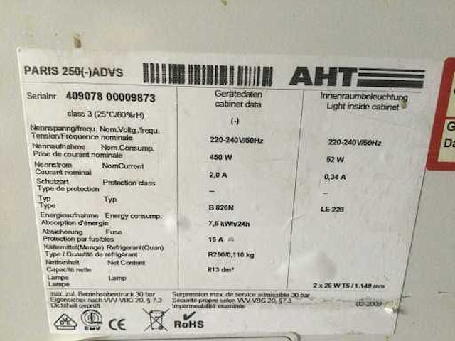 Aht - paris 250 advs - vrieseiland - afbeelding 4 van  4