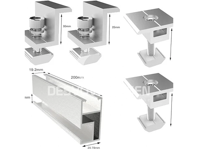 Aifizo bevestigingset zonnepanelen pannendak - afbeelding 2 van  4