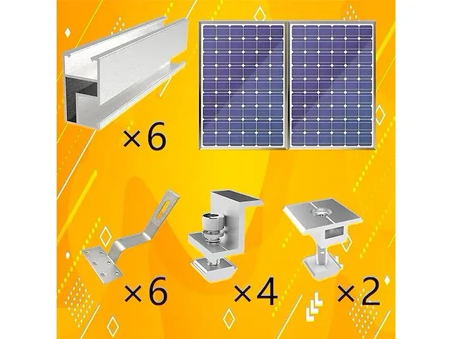 Aifizo bevestigingset zonnepanelen pannendak - afbeelding 4 van  4