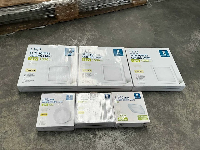 Aigostar diverse plafondlampen (6x) - afbeelding 1 van  7