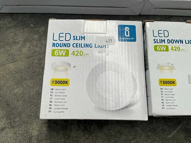 Aigostar diverse plafondlampen (6x) - afbeelding 5 van  7