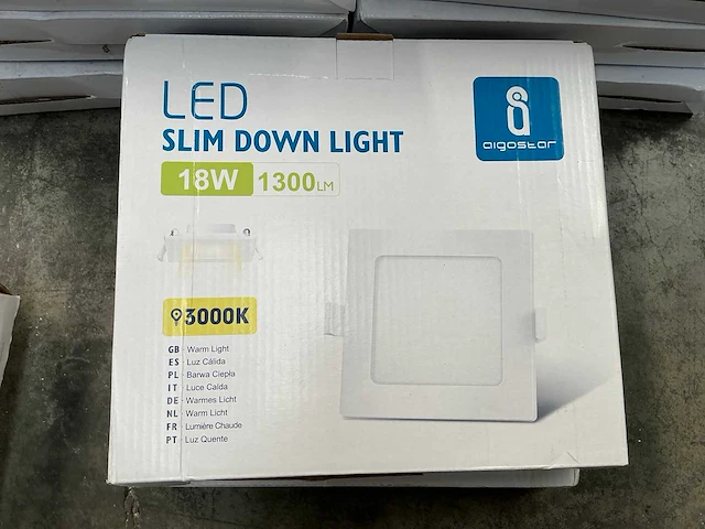 Aigostar down light plafondlamp (9x) - afbeelding 2 van  5