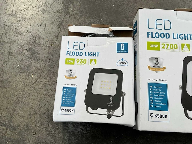 Aigostar flood light diverse led stralers (5x) - afbeelding 4 van  5
