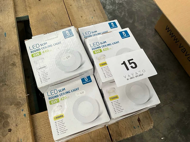 Aigostar led plafondverlichting (10x) - afbeelding 1 van  4