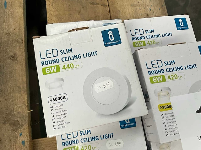 Aigostar led plafondverlichting (10x) - afbeelding 2 van  4
