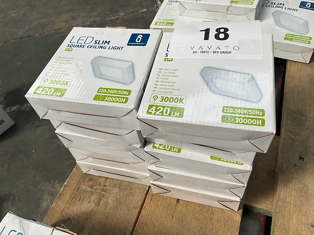 Aigostar led plafondverlichting (10x) - afbeelding 3 van  3
