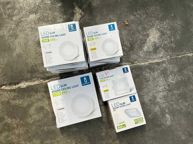 Aigostar led plafondverlichting (11x) - afbeelding 1 van  3
