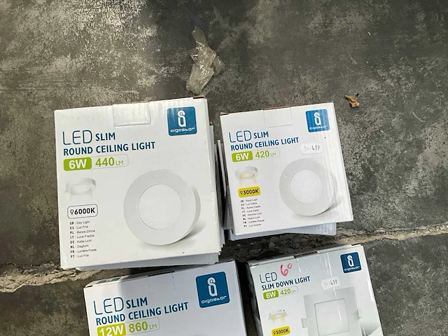Aigostar led plafondverlichting (11x) - afbeelding 2 van  3