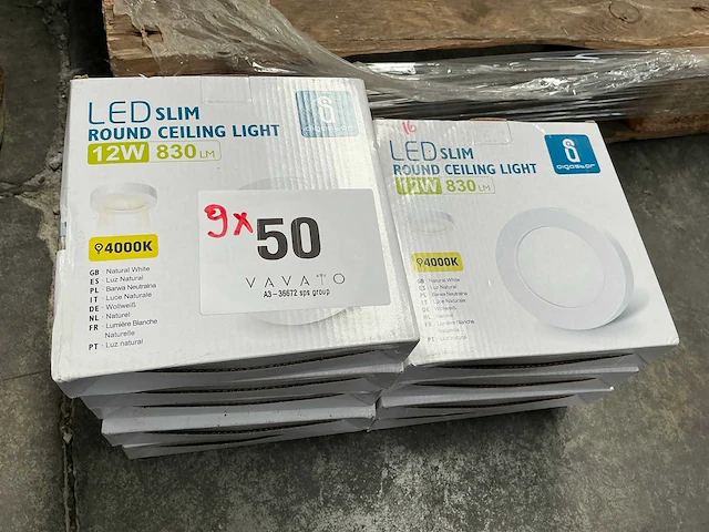 Aigostar plafondlamp (11x) - afbeelding 1 van  3