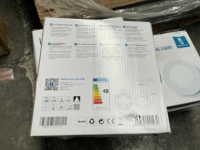 Aigostar plafondlamp (11x) - afbeelding 3 van  3
