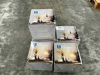 Aigostar retro pendant hanglamp (5x) - afbeelding 1 van  4