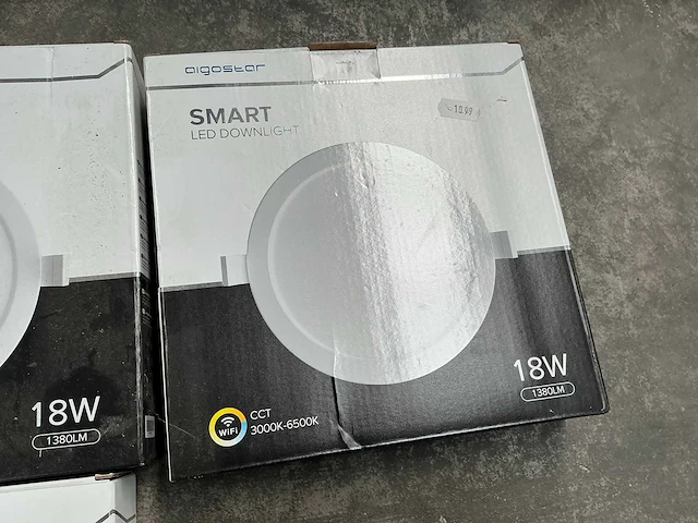 Aigostar smart inbouw plafondlamp (6x) - afbeelding 2 van  3