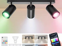 Aigostar verstelbare slimme led-plafondspots - afbeelding 1 van  4