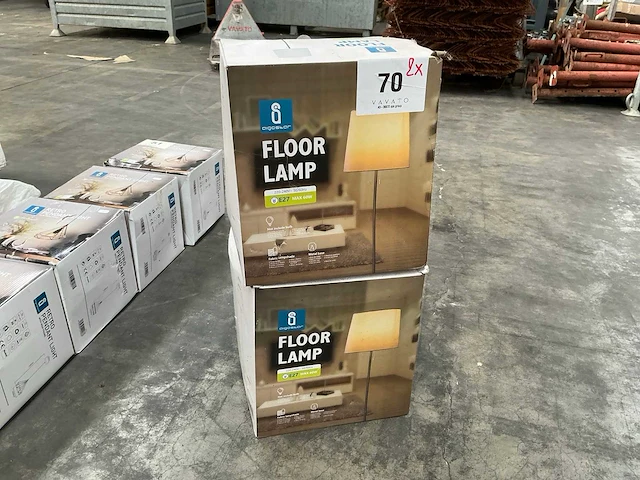 Aigostar vloerlamp (2x) - afbeelding 1 van  4